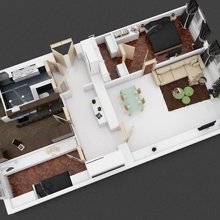 Stylish Apartment 5 Minutes Walk From City Center Prague Luaran gambar